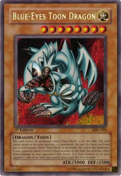 Blue-Eyes Toon Dragon 1st Edition MRL-000