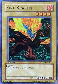 Fire Kraken 1st Edition MRL-014