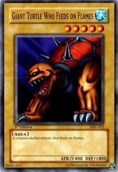 Giant Turtle Who Feeds on Flames 1st Edition MRL-022