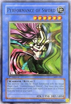 Performance of Sword 1st Edition MRL-067