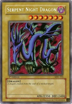 Serpent Night Dragon 1st Edition MRL-103
