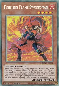 Fighting Flame Swordsman (CR) MZMI-EN001