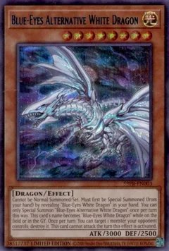 Blue-Eyes Alternative White Dragon SBPR-EN003