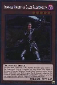Ignoble Knight of Black Laundsallyn NKRT-EN005