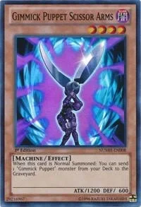 Gimmick Puppet Scissor Arms Unlimited NUMH-EN008