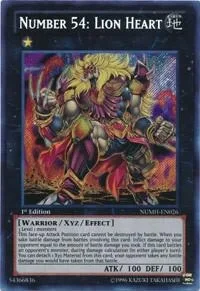 Number 54: Lion Heart 1st Edition NUMH-EN026