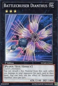 Battlecruiser Dianthus 1st Edition NUMH-EN043