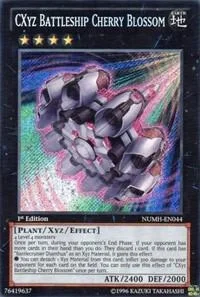 CXyz Battleship Cherry Blossom 1st Edition NUMH-EN044