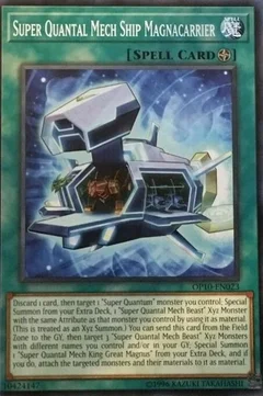 Super Quantal Mech Ship Magnacarrier OP10-EN023