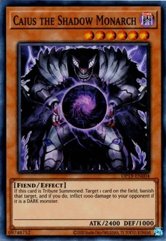 Caius the Shadow Monarch OP19-EN004