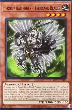 Heroic Challenger - Thousand Blades OP19-EN019