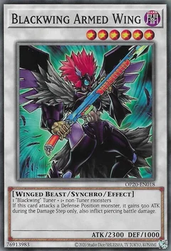 Blackwing Armed Wing OP20-EN018