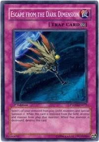 Escape from the Dark Dimension 1st Edition PTDN-EN072