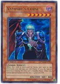 Vampire's Curse 1st Edition PTDN-EN090