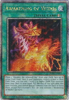 Awakening of Veidos (Quarter Century Secret Rare) PHNI-EN095