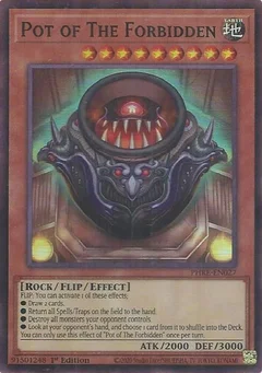 Pot of The Forbidden (Super Rare) PHRE-EN027