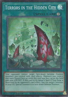 Terrors in the Hidden City (Super Rare) PHRE-EN054