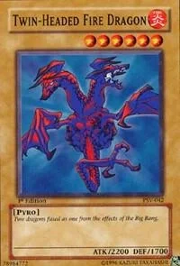 Twin-Headed Fire Dragon 1st Edition PSV-042