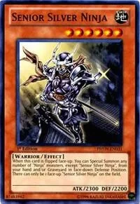 Senior Silver Ninja 1st Edition PHSW-EN031