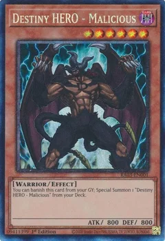 Destiny HERO - Malicious (PCR) RA03-EN001