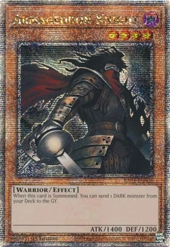 Armageddon Knight (Quarter Century Secret Rare) RA03-EN002