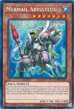 Mermail Abyssteus (Secret Rare) RA03-EN007