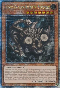 Redox, Dragon Ruler of Boulders (Quarter Century Secret Rare) RA03-EN008