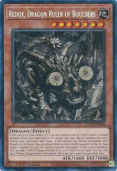 Redox, Dragon Ruler of Boulders (Secret Rare) RA03-EN008