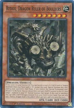 Redox, Dragon Ruler of Boulders RA03-EN008
