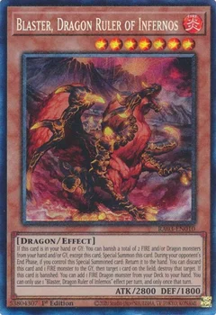 Blaster, Dragon Ruler of Infernos (PCR) RA03-EN010