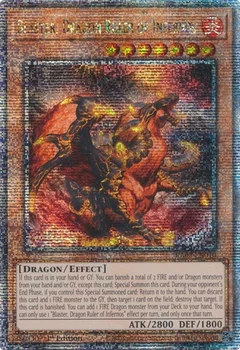 Blaster, Dragon Ruler of Infernos (Quarter Century Secret Rare) RA03-EN010