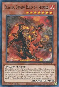 Blaster, Dragon Ruler of Infernos RA03-EN010