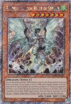Tempest, Dragon Ruler of Storms (Platinum Secret Rare) RA03-EN011