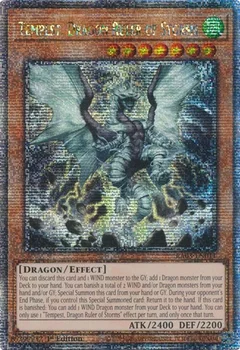 Tempest, Dragon Ruler of Storms (Quarter Century Secret Rare) RA03-EN011