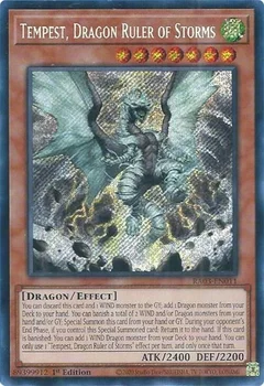 Tempest, Dragon Ruler of Storms (Secret Rare) RA03-EN011