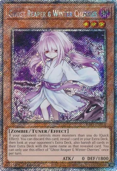 Ghost Reaper & Winter Cherries (Alternate Art) (Platinum Secret Rare) RA03-EN014