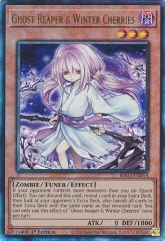 Ghost Reaper & Winter Cherries (Alternate Art) (PUR) RA03-EN014