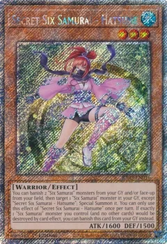 Secret Six Samurai - Hatsume (Platinum Secret Rare) RA03-EN016