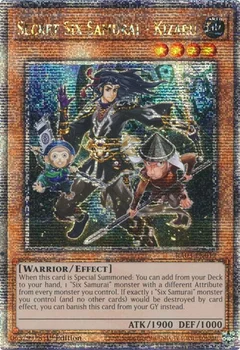 Secret Six Samurai - Kizaru (Quarter Century Secret Rare) RA03-EN017