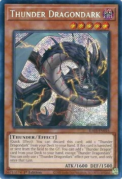 Thunder Dragondark (Secret Rare) RA03-EN018