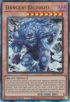 Danger! Bigfoot! (Alternate Art) (PUR) RA03-EN019