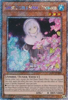Ghost Sister & Spooky Dogwood (Alternate Art) (Platinum Secret Rare) RA03-EN020