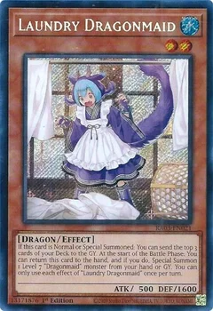 Laundry Dragonmaid (Secret Rare) RA03-EN021