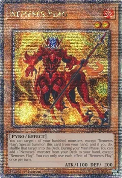 Nemeses Flag (Quarter Century Secret Rare) RA03-EN024