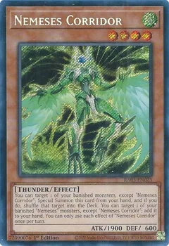 Nemeses Corridor (Secret Rare) RA03-EN025