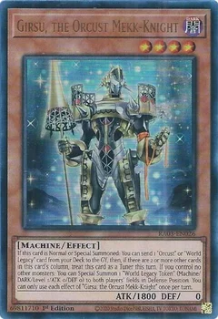 Girsu, the Orcust Mekk-Knight (UR) RA03-EN026