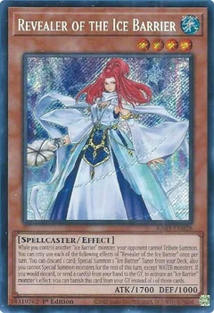 Revealer of the Ice Barrier (Secret Rare) RA03-EN028