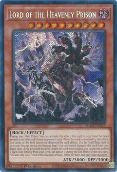 Lord of the Heavenly Prison (Secret Rare) RA03-EN029