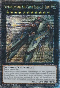 Superdreadnought Rail Cannon Juggernaut Liebe (Quarter Century Secret Rare) RA03-EN041