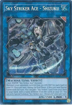 Sky Striker Ace - Shizuku (Secret Rare) RA03-EN043